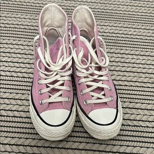 Converse Women's Pink High-Top Sneakers